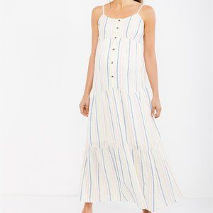 Splendid Maternity summer maxi dress (Size Medium)